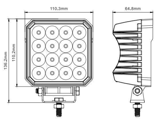 Lampa robocza skyled
