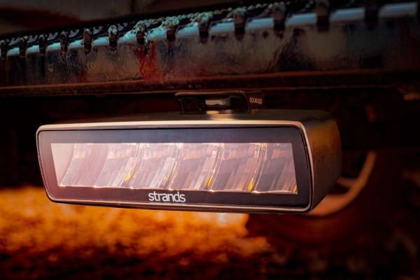 Lampa robocza cofania