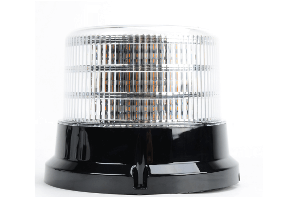 Światło ostrzegawcze SKYLED LED 132mm, R65 białe szkło (3 śrubki)