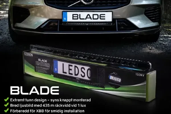 Ledson Blade ramka tablicy rejestracyjne z oświetleniem LED