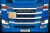 Ledson EPIX30+ przedstawiona z pełnym kompletem mocowań – gotowa do montażu w modelach Scania Next Generation od 2016 roku. Dynamiczne światło pozycyjne i stroboskop R65 zapewniają dodatkowe bezpieczeństwo.