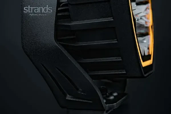 Reflektor 7 cali BIG ENERGY – obudowa aluminiowa czarna