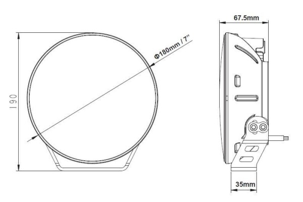 Reflektor SKYLED Cosmo7X