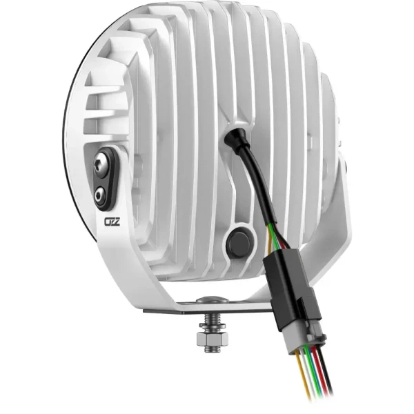 Biała lampa LED OZZ XR3 P9 Arctic Edition 9" do samochodu i ciężarówki
