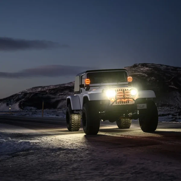 lampa dalekosiężna LED bar czarna 9 cali