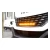 LED bar LEDSON Phoenix+ 20" zamontowany w grillu Iveco Daily 2019+ z włączonym pomarańczowym światłem