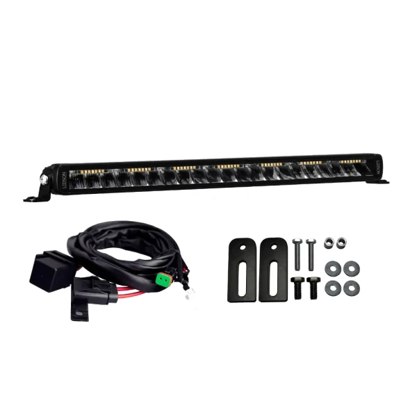 Zestaw LEDSON Phoenix+ 20" do Iveco Daily 2019+: LED bar ze stroboskopem, wiązka Ledson Connect i uchwyt montażowy