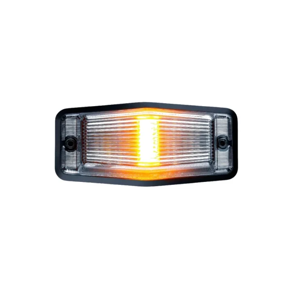 850458-studio-12-warning: Lampa STRANDS IZE LED Silver Arrow Double Burner Duo – błysk światła ostrzegawczego, widok z przodu