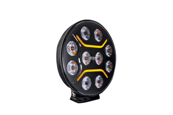 Lampa drogowa dalekosiężna Halogen Led STRANDS DARK KNIGHT INTENSE 9″