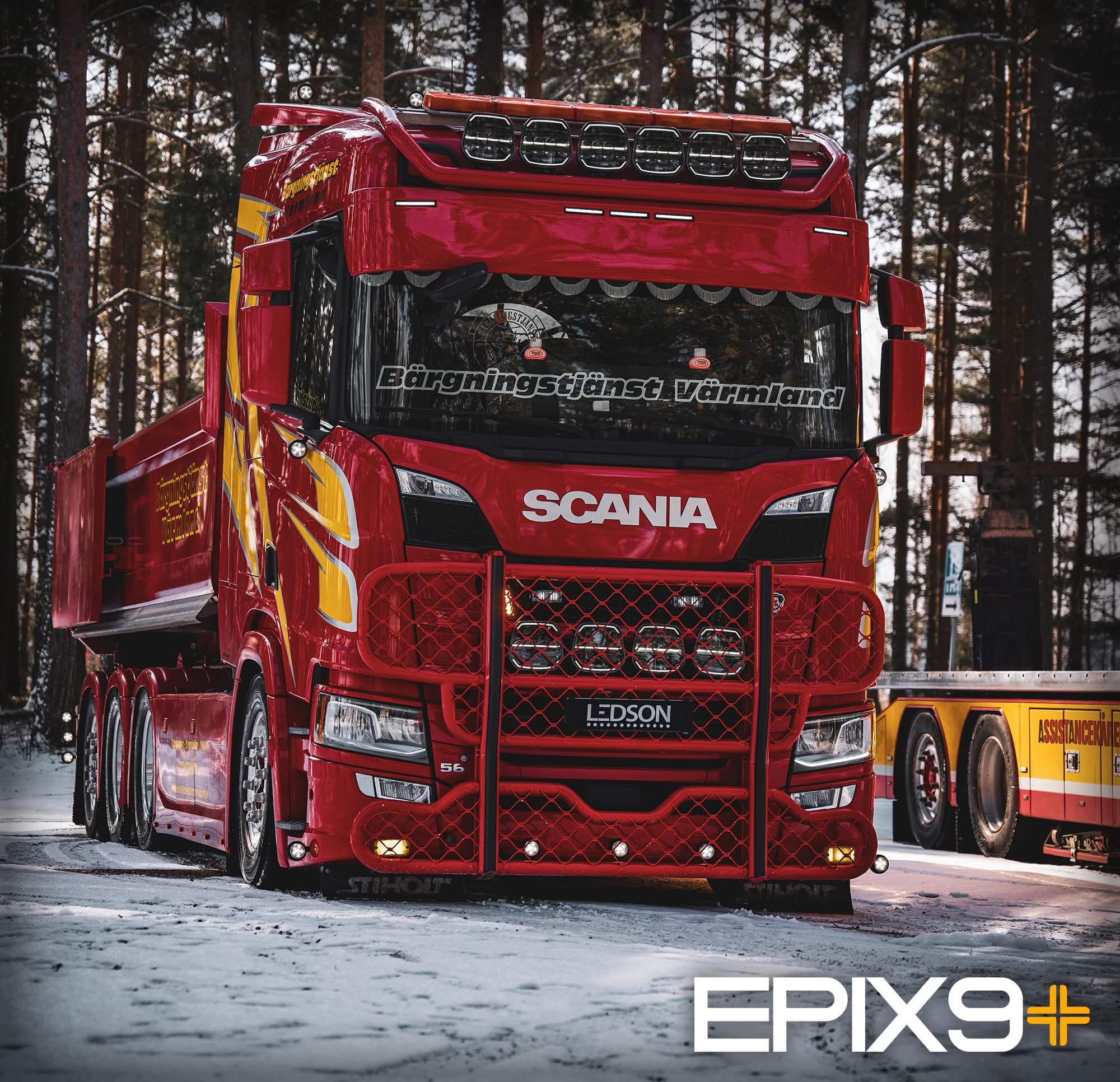 Epix9+ wizualizacja na Scania
